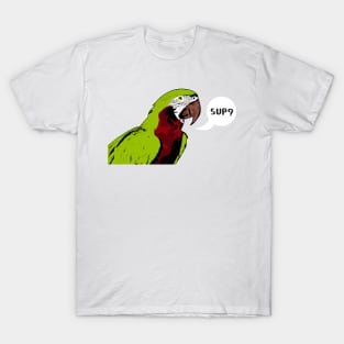 Great green macaw Comic Art T-Shirt